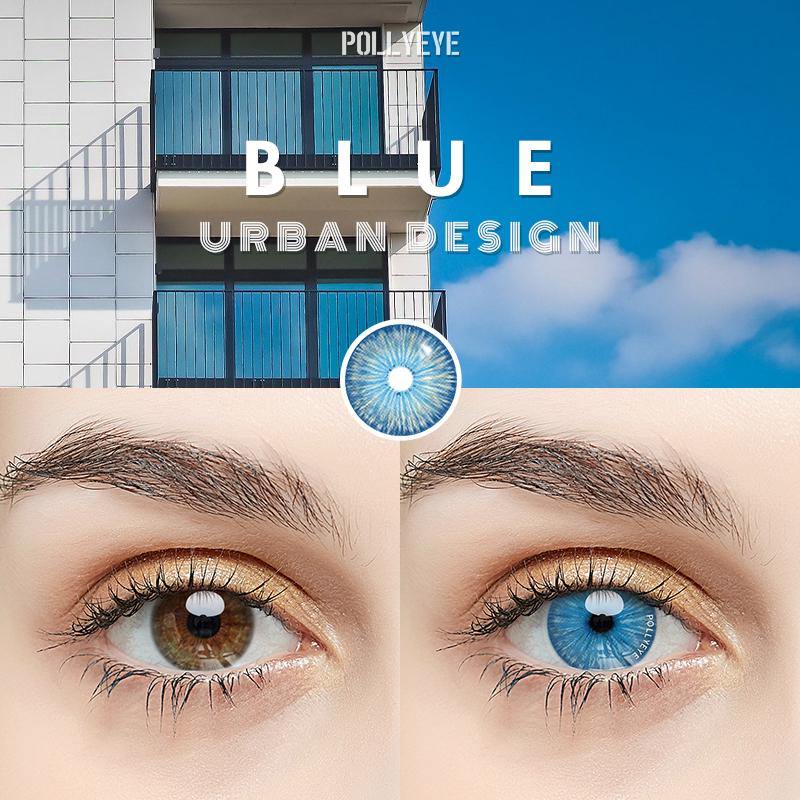 blue eye contacts designs